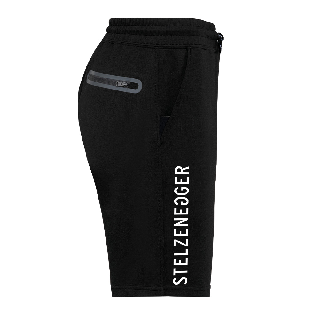 Sweat-Bermuda-Shorts „Typo-Line“ schwarz - Image 2