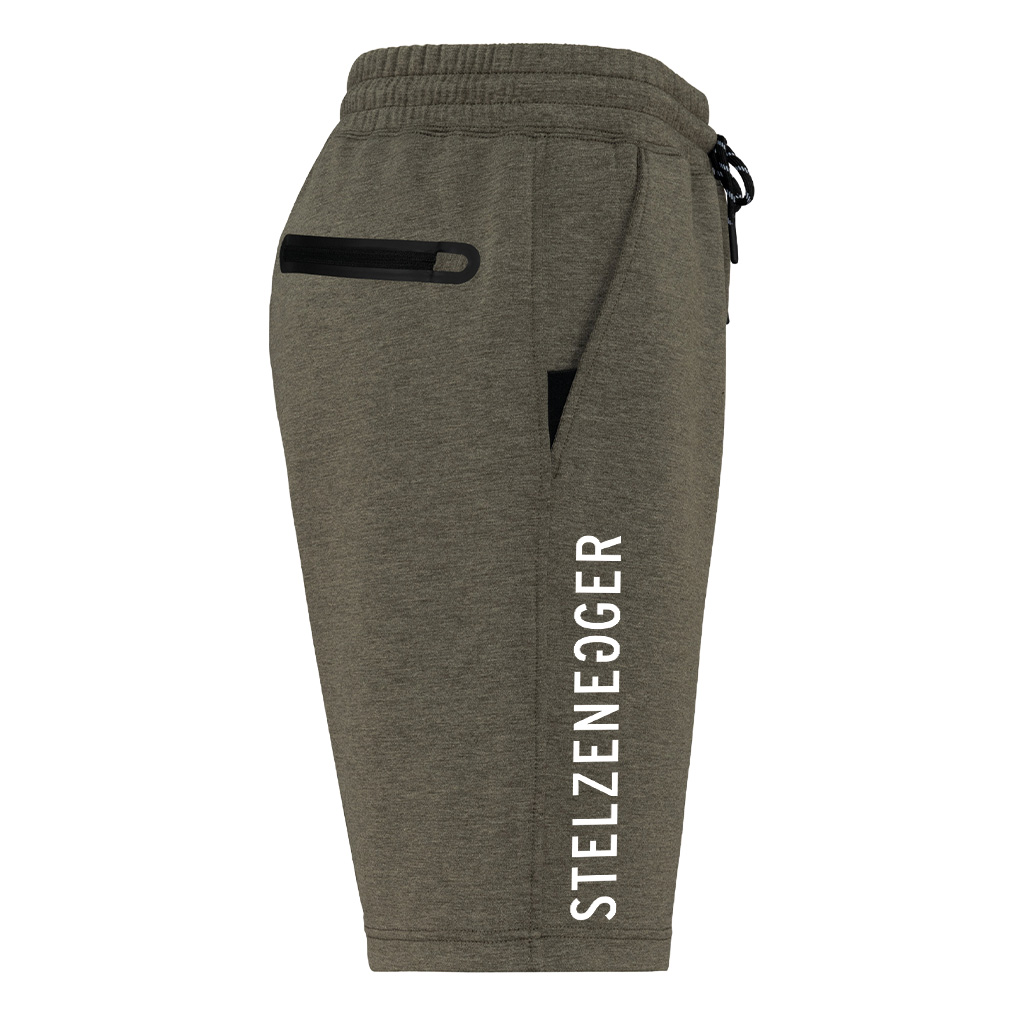 Sweat-Bermuda-Shorts „Typo-Line“ helles khaki - Image 2