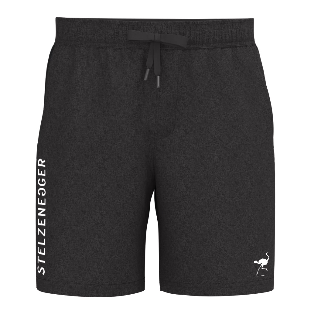 Sport-Short, Tennis-Short „Typo-Line“ grau