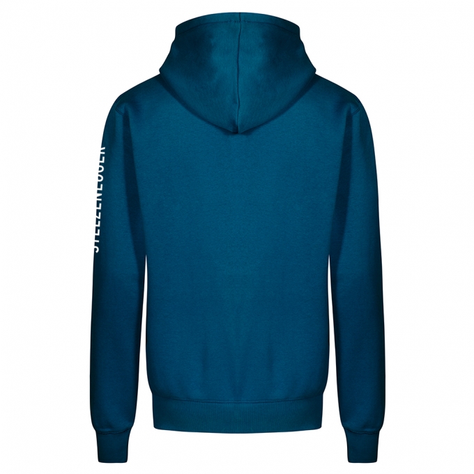Produktbild Alternativ Hoodie-Jacke „Typo-Line“ blau