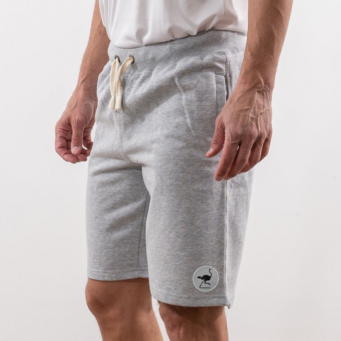 Produktbild Alternativ Sweat-Bermuda-Shorts „One Circle“ grau meliert