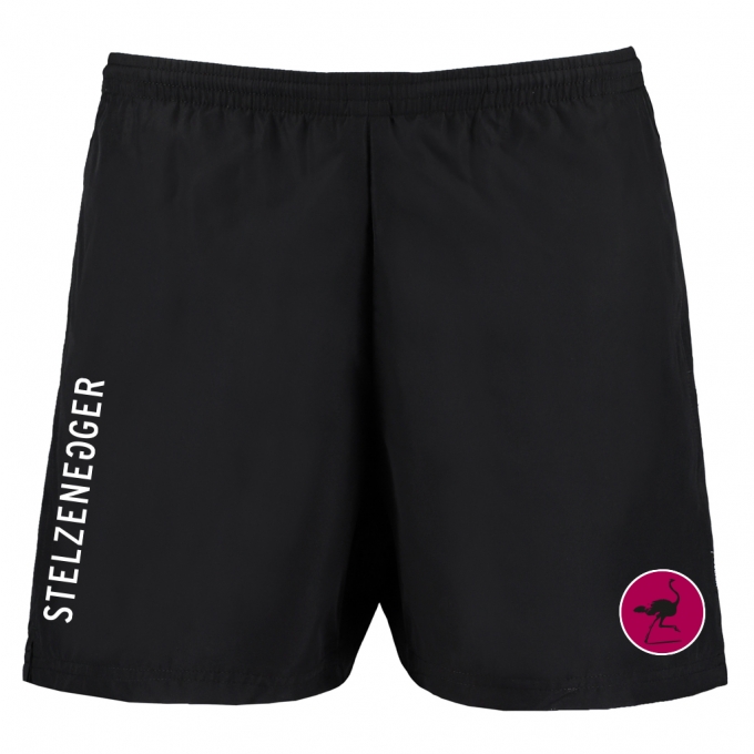 Produktbild Sport-Shorts, Tennis-Shorts „One Circle“ schwarz-weinrot