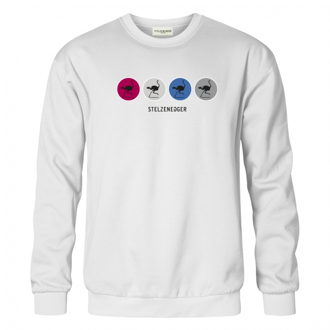 Produktbild Sweatshirt „Four Circles“ weiß