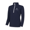 Damen-Performance-Zipper-Jacke "Typo-Line" dunkelblau