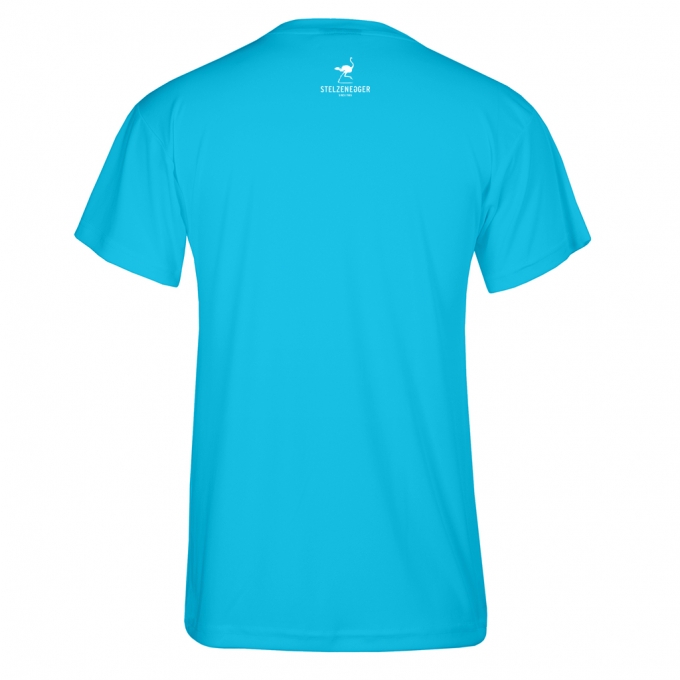 Produktbild Alternativ Performance-T-Shirt „Four Circles“ azurblau