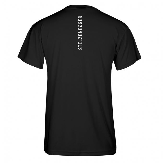 Produktbild Performance T-Shirt „Typo-Line“ schwarz