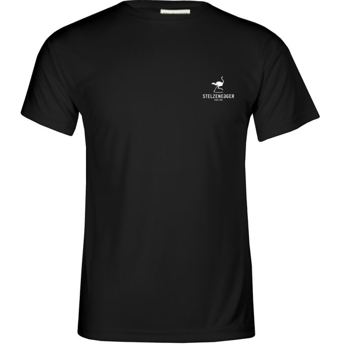 Produktbild Alternativ Performance T-Shirt „Typo-Line“ schwarz