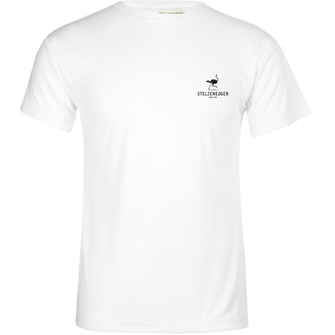 Produktbild Alternativ Performance T-Shirt „Typo-Line“ weiß