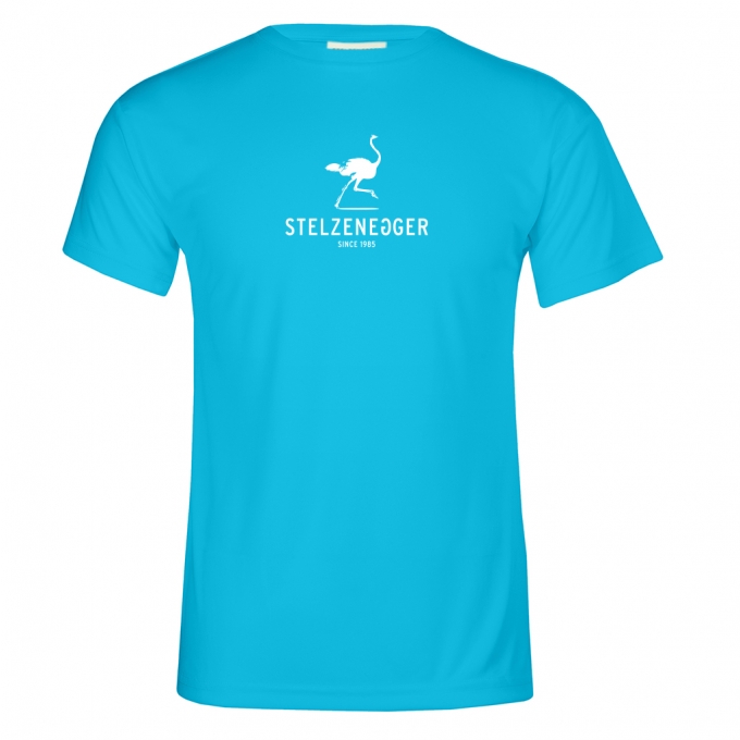 Produktbild Performance T-Shirt „Classic-Line“ azurblau