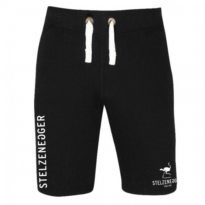 Produktbild Sweat-Bermuda-Shorts „Typo-Line“ schwarz