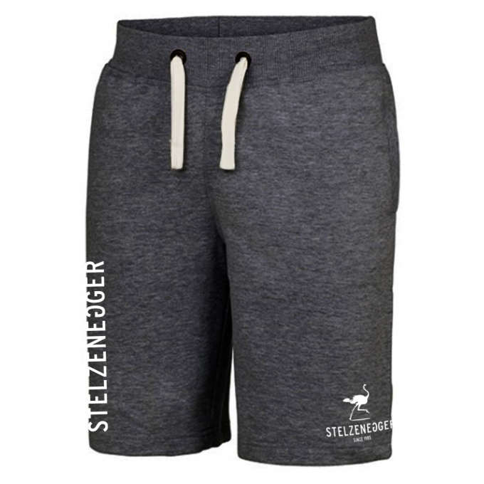 Produktbild Sweat-Bermuda-Shorts „Typo-Line“ dunkelgrau